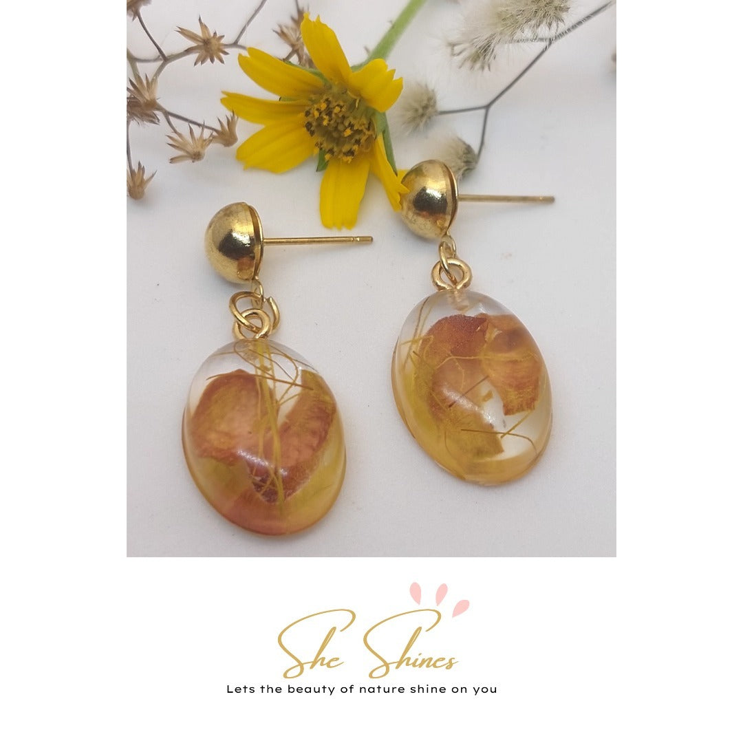 Amber Flora Earring Style 5