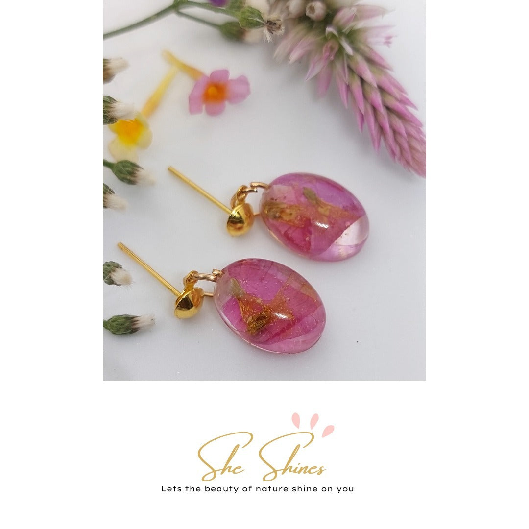 Bougainvillea Blossoms Earring Style 5