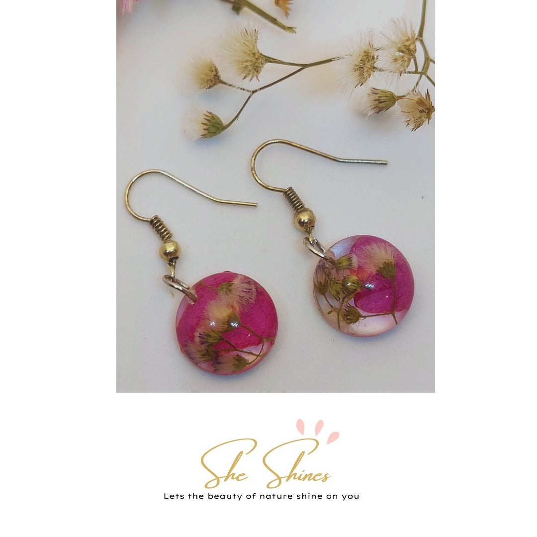 Bougainvillea Blossoms Earring Style 2