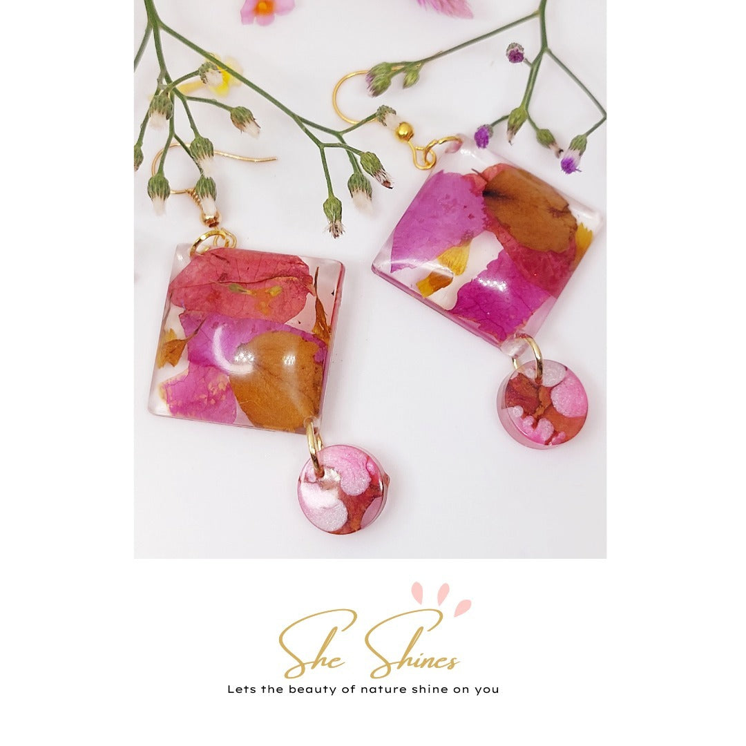 Colourburst Blooms Earring Style 3